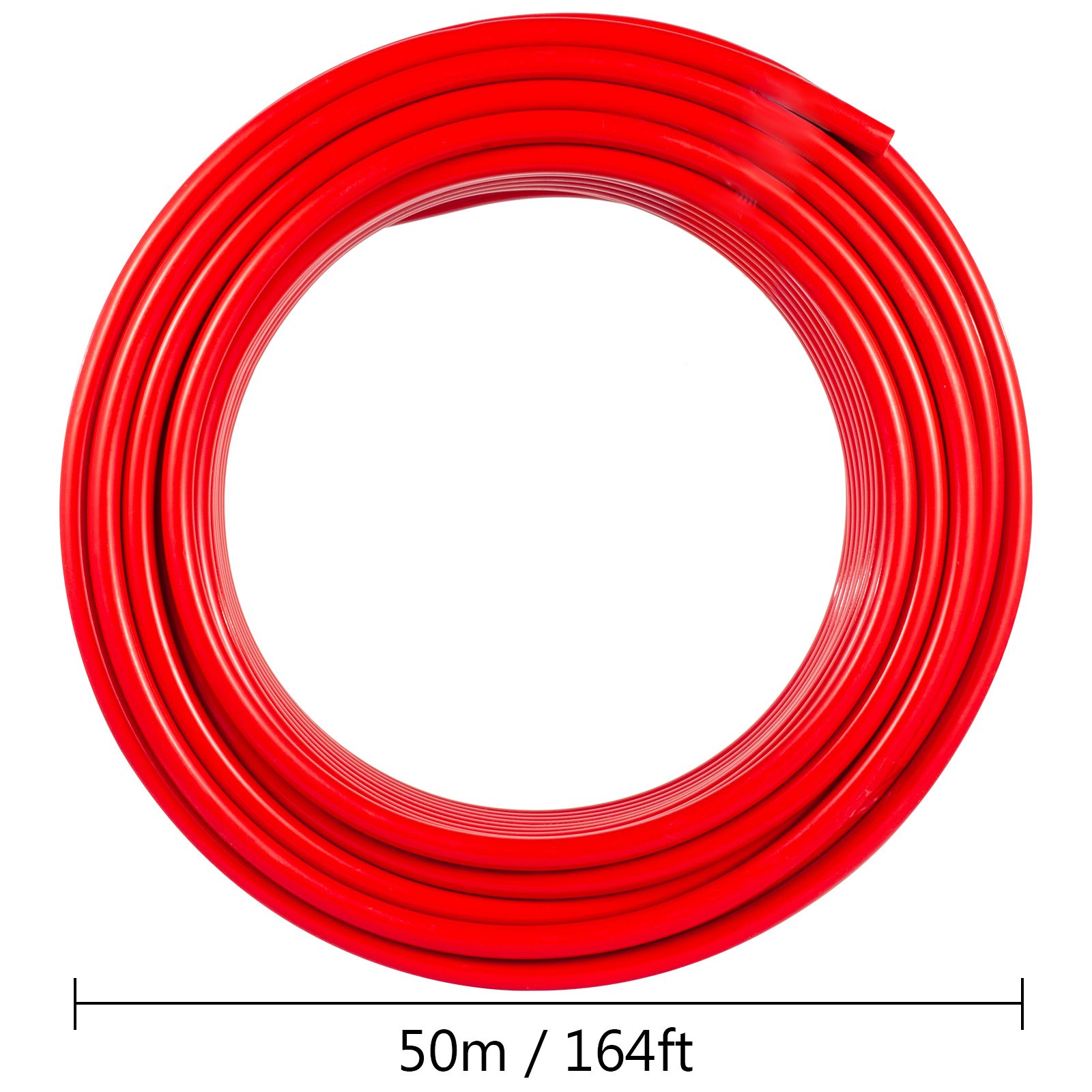 Pex Al Pex Tubo De Aluminio 50m Tubería Suelo Radiantetubería Multicapa Rojo