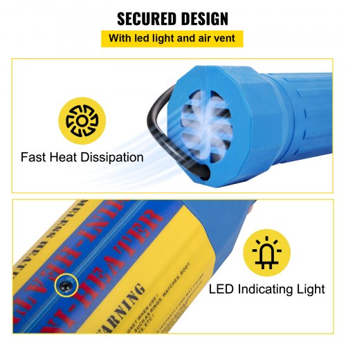 VEVOR Calentador de Inducción Magnética 1000 W Kit de Calentamiento por Inducción Magnética 220 V Herramienta de Calentamiento Electromagnética Portátil -40 °C ～ 60 °C Calor sin Llama con 8 Bobinas