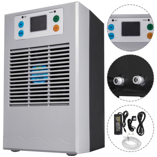 Enfriador De Agua Para Peces 70w 20l Calentador De Piscina Portátil 3l/min