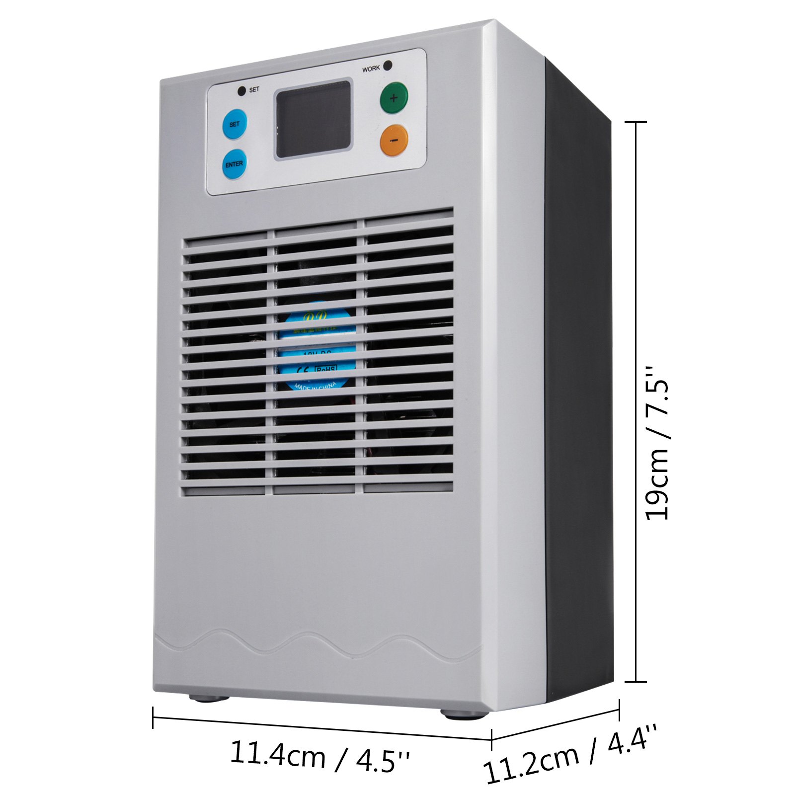 Enfriador De Agua Para Peces 70w 20l Calentador De Piscina Portátil 3l/min