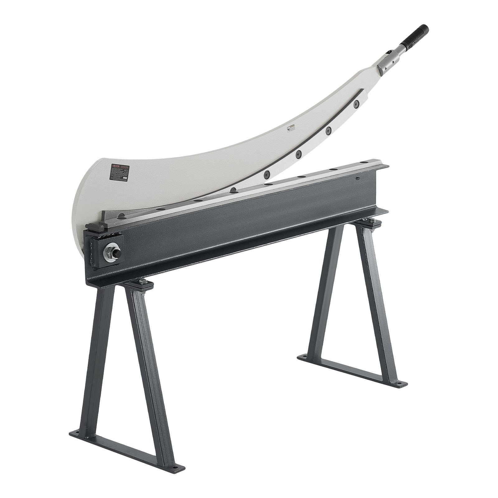 VEVOR Guillotine Shear, 1000 mm Bed Width Benchtop Cutter, Manual Hand Plate Shear for Metal Sheet Processing, with Q235 Material, High Precision, Stand, for PCB, Aluminum, Steel, Copper, Plastic