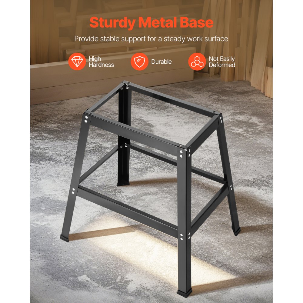 VEVOR Mesa de Fresado Vertical 920 x 606 x 1025 mm con Guía Ajustable, Tablero de MDF, Base Metálica Resistente, Puerto de Recolección de Polvo para Fresadoras y Brocas de Diferentes Tamaños