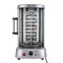 VEVOR Máquina para Asar Shawarma 11,5 L, Asador Vertical Giratorio 1500 W, con Puerta Resistente al Calor, Bandeja Recogegrasa y Temporizador, Rejilla para Kebabs con 7 Brochetas, para Restaurantes