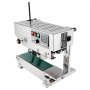 VEVOR Continuous Belt Sealing Machine, 0.24-0.47 inch/6-12 mm Sealing Width, Vertical Belt Sealing Machine with Digital Temperature Control, Stainless Steel Bag Sealer for 0.02-0.8 mm Thick Plastic Bag Films