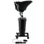 VEVOR Lavabo Portátil para Champú con Bomba Eléctrica, 2 Baldes, 2 Cabezales de Ducha, Manguera de Drenaje, Lavabo para Champú Portátil Ajustable en Altura y Ángulo para Uso en Salón Doméstico, Negro