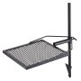 VEVOR Rotisserie Swivel Grill, Steel, 405 x 405 mm, Charcoal Grill, Portable Grill Rack, 6 kg Load Capacity, 300 ℃, Freestanding, Spit Roast Grill, BBQ Grill, Grill Cart, Barbecue, Camping