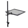 VEVOR Rotisserie Swivel Grill, Steel, 405 x 405 mm, Charcoal Grill, Portable Grill Rack, 6 kg Load Capacity, 300 ℃, Freestanding, Spit Roast Grill, BBQ Grill, Grill Cart, Barbecue, Camping