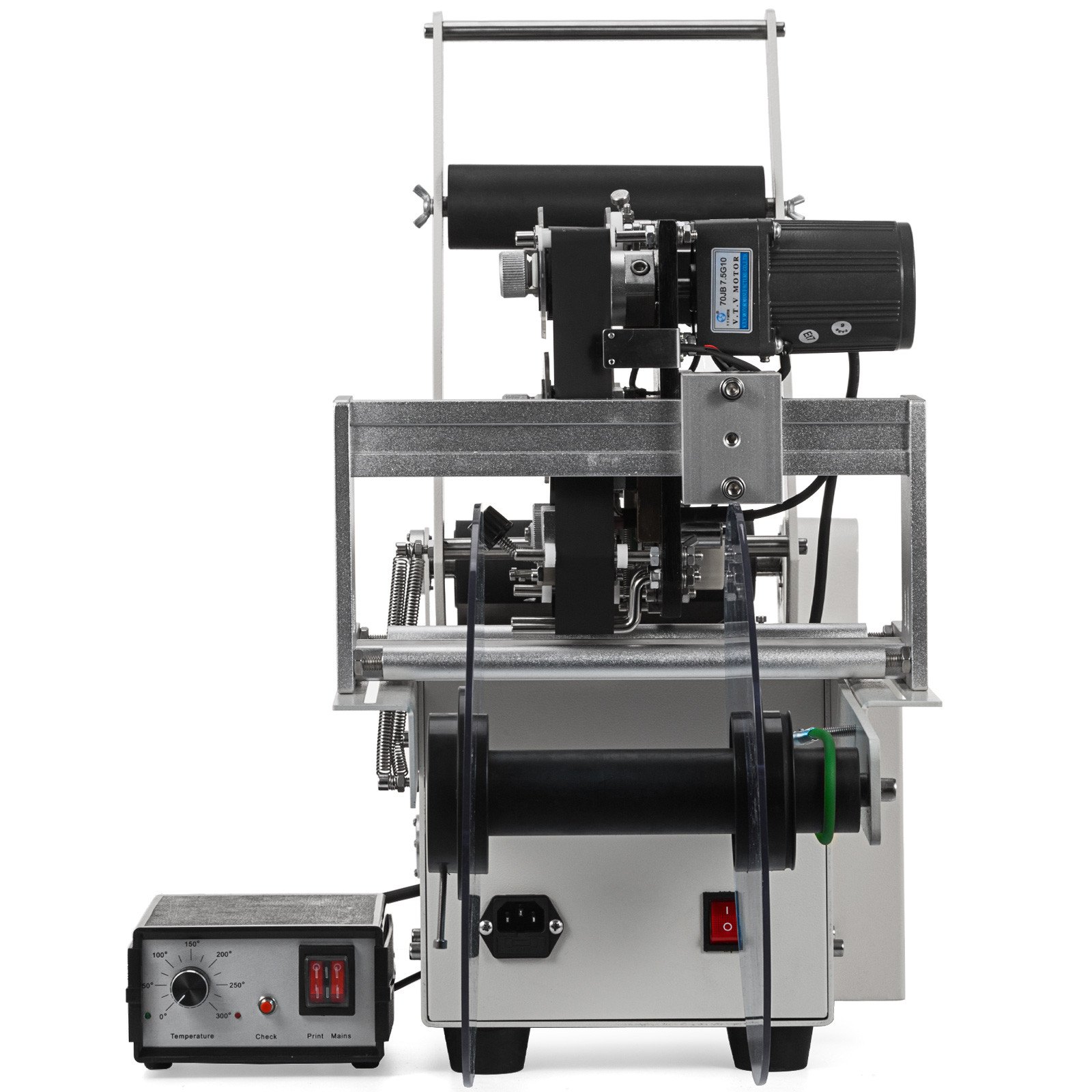 Lt-50d Automático Redondo Máquina Etiquetado Plc Certificado 50pcs/min