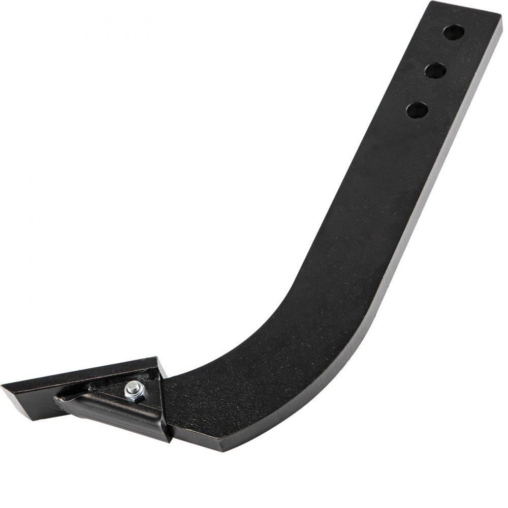 VEVOR Vástago de Hoja de Caja de 6 piezas, Vástago Escarificador de 410 mm, Vástago Raspador de Caja de 3 Orificios, Vástago Desgarrador con Dientes y Pasadores Cónicos Extraíbles, Negro