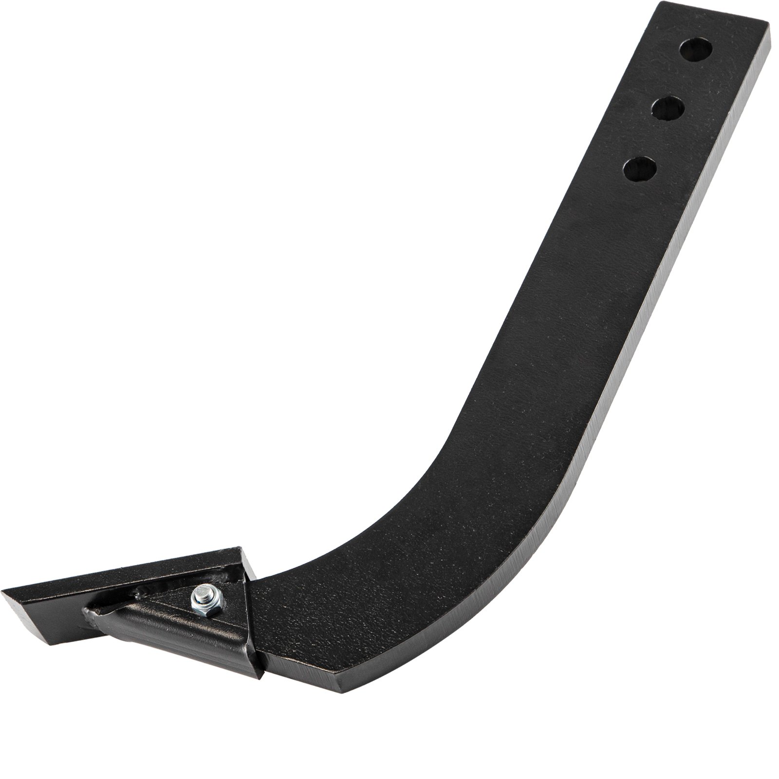 VEVOR Vástago de Hoja de Caja de 6 piezas, Vástago Escarificador de 410 mm, Vástago Raspador de Caja de 3 Orificios, Vástago Desgarrador con Dientes y Pasadores Cónicos Extraíbles, Negro