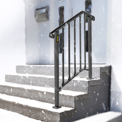 Barandilla Para Escaleras De 2 O 3 Pasos Edificios Escalones De Hormigón Hierro