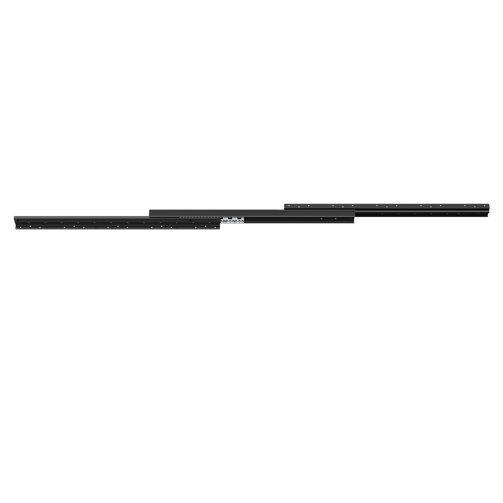 VEVOR Rieles Deslizantes para Cajones Bajo Encimera, Extensión Completa con Cojinetes de Bolas para Gabinetes Debajo de las Escaleras, Resistentes, para Reemplazo de Bricolaje, 800 x 75 x 55 mm