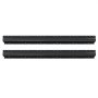 VEVOR Rieles Deslizantes para Cajones Bajo Encimera, Extensión Completa con Cojinetes de Bolas para Debajo de las Escaleras, Carga de 117 kg, para Reemplazo de Bricolaje, Negro, 1000 x 75 x 55 mm