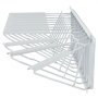VEVOR Estante de almacenamiento de planos para montaje en pared – Capacidad para hasta 1200 planos, soporte para planos colgante con 12 soportes pivotantes, para abrazaderas de 24", 30", 36" o 42" (solo estante sin abrazaderas) - Servicio pesado (240 libras)