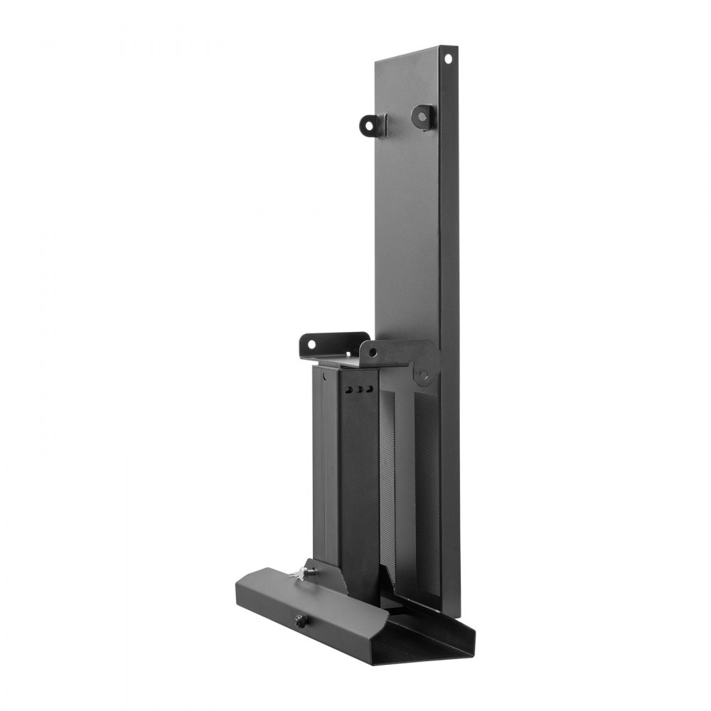 VEVOR Nivelador de Escalera, Superficie de Apoyo, Herramienta de Nivelación de Escalera de Acero, Tolva de Inclinación Plegable, Fácil Uso, para Terrenos Irregulares, 640 x 350 x 310 mm, Negro