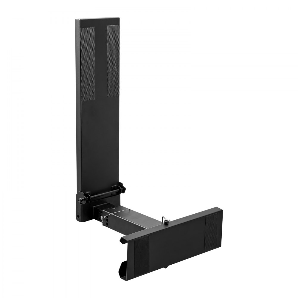 VEVOR Nivelador de Escalera, Superficie de Apoyo, Herramienta de Nivelación de Escalera de Acero, Tolva de Inclinación Plegable, Fácil Uso, para Terrenos Irregulares, 640 x 350 x 310 mm, Negro