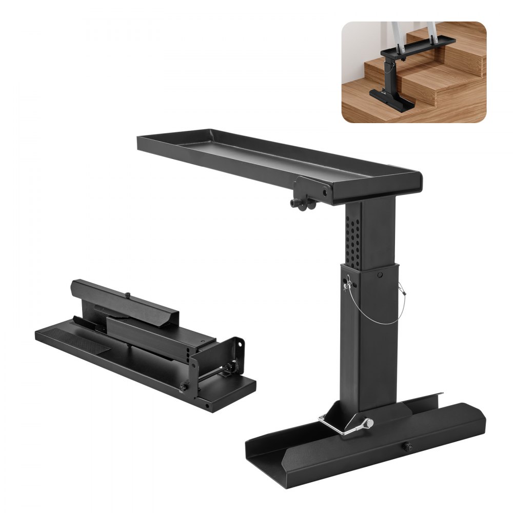 VEVOR Estabilizador de Escalera Plegable con Superficie Apoyo 800 x 350 x 310 mm