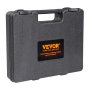 VEVOR 49-Piece Thread Milling Set UNC UNF & Metric Thread Recovery Tool, Re-Tapping Tool Kit with Taps, Dies, and Thread Files for Mechanics and DIY Enthusiasts