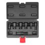VEVOR Kit de Restaurador de Roscas Métricas 7 PCS Herramienta para Restaurar Roscas Métricas con Estuche de Almacenamiento Acero al Carbono Tratado Térmicamente para Reparación de Roscas Automotrices