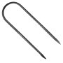 VEVOR Ground Anchors, 304.8 x 82.04 mm, U-Type with 8 mm Diameter, Galvanized Tent Pegs, Ground Anchors, Ground Nails, Tent Pegs, for Tents, Canopies, Camping, Trampolines, Flower Stands (Pack of 8)