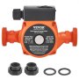 VEVOR heating pump, 6 m delivery head, 220 V, 92 W, 60 L/min, hot water circulation pump, 1-1/2 inch NPT thread, 3-speed circulation pump, IP44, quiet operation, circulation pump for domestic hot water systems