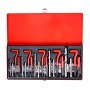 VEVOR Kit de Reparación de Roscas Helicoil 166 Piezas Kit Reparador Roscas SAE y Métrico M5, M6, M8, M10, M12, Brocas HSS, Insertos de Rosca, Machos de Roscar para Reparación de Roscas Automotrices