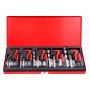 VEVOR Kit de Reparación de Roscas Helicoil 166 Piezas Kit Reparador Roscas SAE y Métrico M5, M6, M8, M10, M12, Brocas HSS, Insertos de Rosca, Machos de Roscar para Reparación de Roscas Automotrices