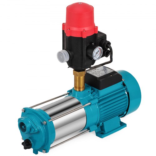 Bomba De Agua Centrífuga De Refuerzo Mc-6sa Con Control 1300w 100l / Min