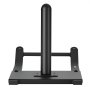 VEVOR Weight Sled, Steel Power Sled, Fitness Strength Training Sleds for Athletic Exercise Speed Improvement, Workout Fitness Equipment with Harness, Compatible with 25/51 mm Weight Plates, Black