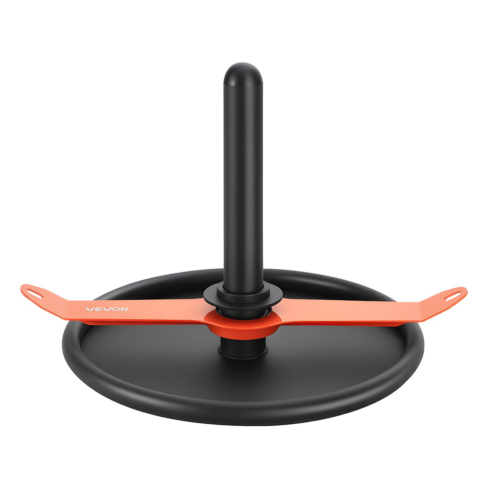 VEVOR Trineo de Entrenamiento de Fuerza para Mejorar la Velocidad en Ejercicios Atléticos, Equipo de Fitness con Arnés, Compatible con Discos de Pesas de 51 mm, Naranja y Negro, 562 x 460 x 410 mm