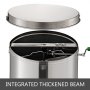 VEVOR Extractor Manual de Miel de 2 Cuadros, Extractor Manual Colmena de Acero Inoxidable, Herramientas de Extractor de Miel de Alta Velocidad y Seguridad, Equipo Extractor de Miel 45 x 25 cm