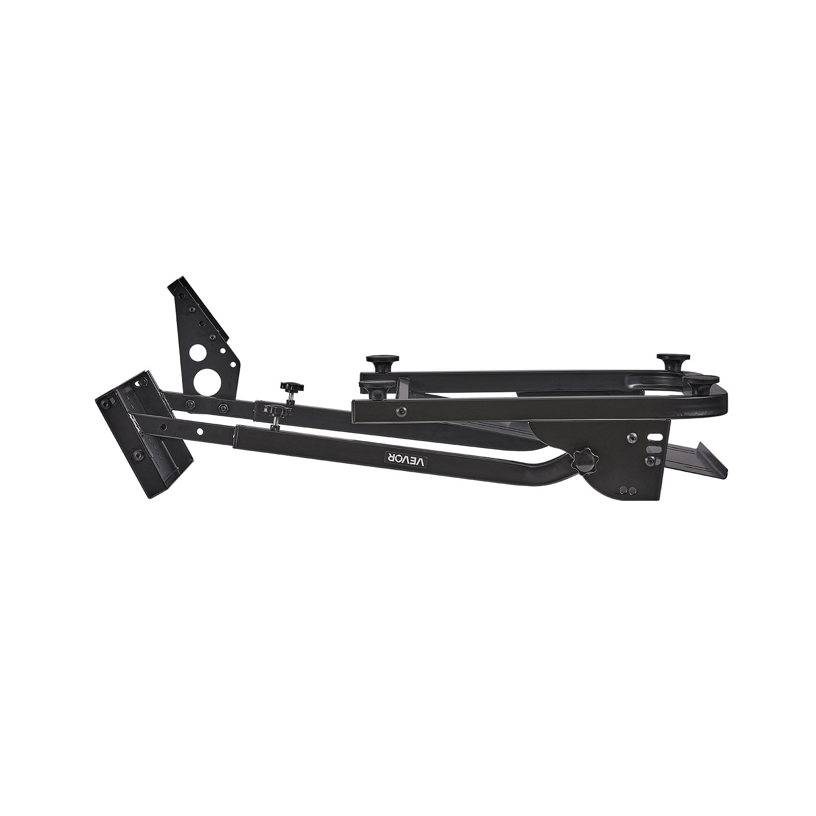 VEVOR Soporte para Volante de Carreras Ajustable y Plegable, Compatible con Logitech G29, G27, G920 y G923, Thrustmaster T300RS, T300GT, T248, TS-PC y TSXW Gaming Cockpit. Pedales no Incluidos