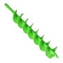 VEVOR Broca Helicoidal para Plantar Ø 120 × 790 mm Compatible con Taladros de 20 mm de Diámetro Interior, Herramienta para Plantar Bulbos, Accesorios para Perforar Postes y Cercas de Jardín, Verde