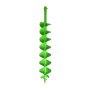 VEVOR Broca Helicoidal para Plantar Ø 120 × 790 mm Compatible con Taladros de 20 mm de Diámetro Interior, Herramienta para Plantar Bulbos, Accesorios para Perforar Postes y Cercas de Jardín, Verde