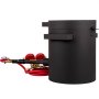 VEVOR Forja de Propano 0-350 psi Horno de Fundición Placa Laminada en Frío 10KG 10min Kit de Horno de Fundición de Metales para Bricolaje, Fábricas de Procesamiento de Joyas, Joyerías, Lavado de Oro