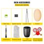 VEVOR Forja de Propano 0-350 psi Horno de Fundición Placa Laminada en Frío 4KG 10min Kit de Horno de Fundición de Metales para Bricolaje, Fábricas de Procesamiento de Joyas, Joyerías, Lavado de Oro