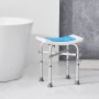 VEVOR Asiento de Ducha Taburete Ducha Altura Ajustable 405-480 mm Carga 226,8 kg