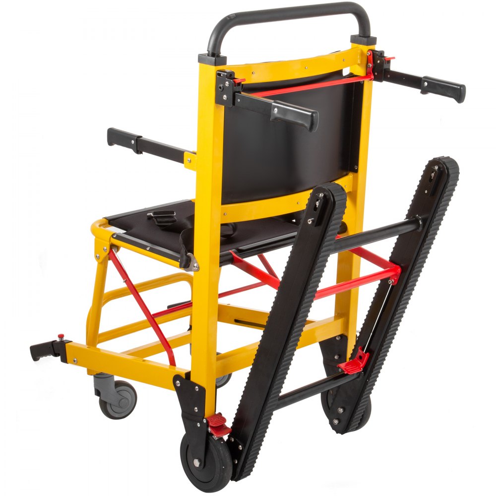 VEVOR Silla de Ruedas 49 x 74 x 105 cm, Silla Salvaescaleras 26 kg para Subir Escaleras, Capacidad de hasta 160 kg, Elevadores de Escalera para Escaleras Estrechas, Silla para Bajar y Subir Escaleras