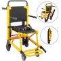 VEVOR Silla de Ruedas 49 x 74 x 105 cm, Silla Salvaescaleras 26 kg para Subir Escaleras, Capacidad de hasta 160 kg, Elevadores de Escalera para Escaleras Estrechas, Silla para Bajar y Subir Escaleras
