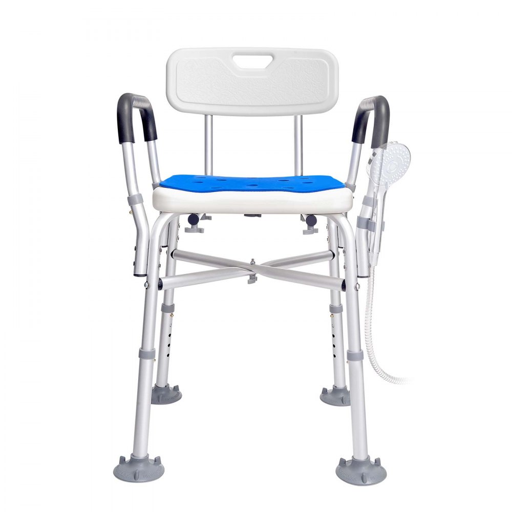 VEVOR Asiento de ducha Silla de ducha Altura ajustable 400 lbs Baño