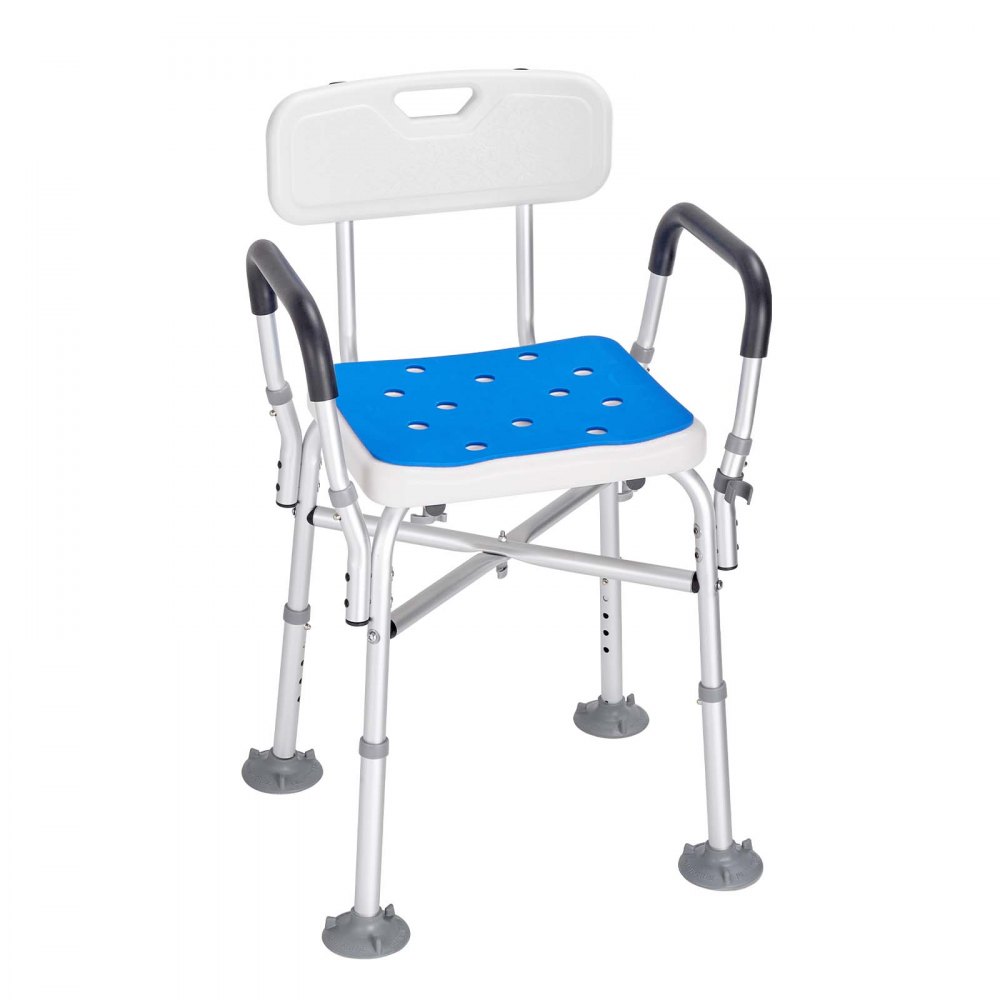 VEVOR Asiento de ducha Silla de ducha Altura ajustable 400 lbs Baño