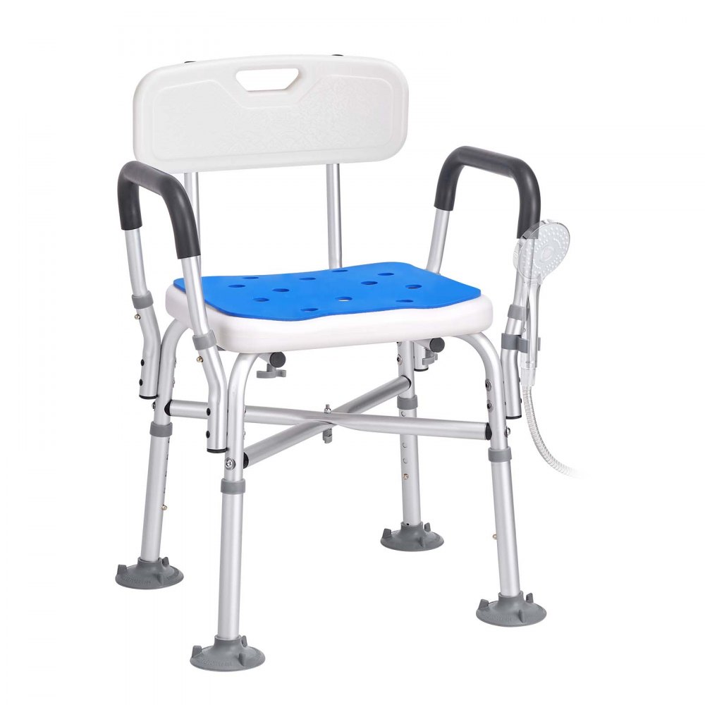 VEVOR Asiento de ducha Silla de ducha Altura ajustable 400 lbs Baño
