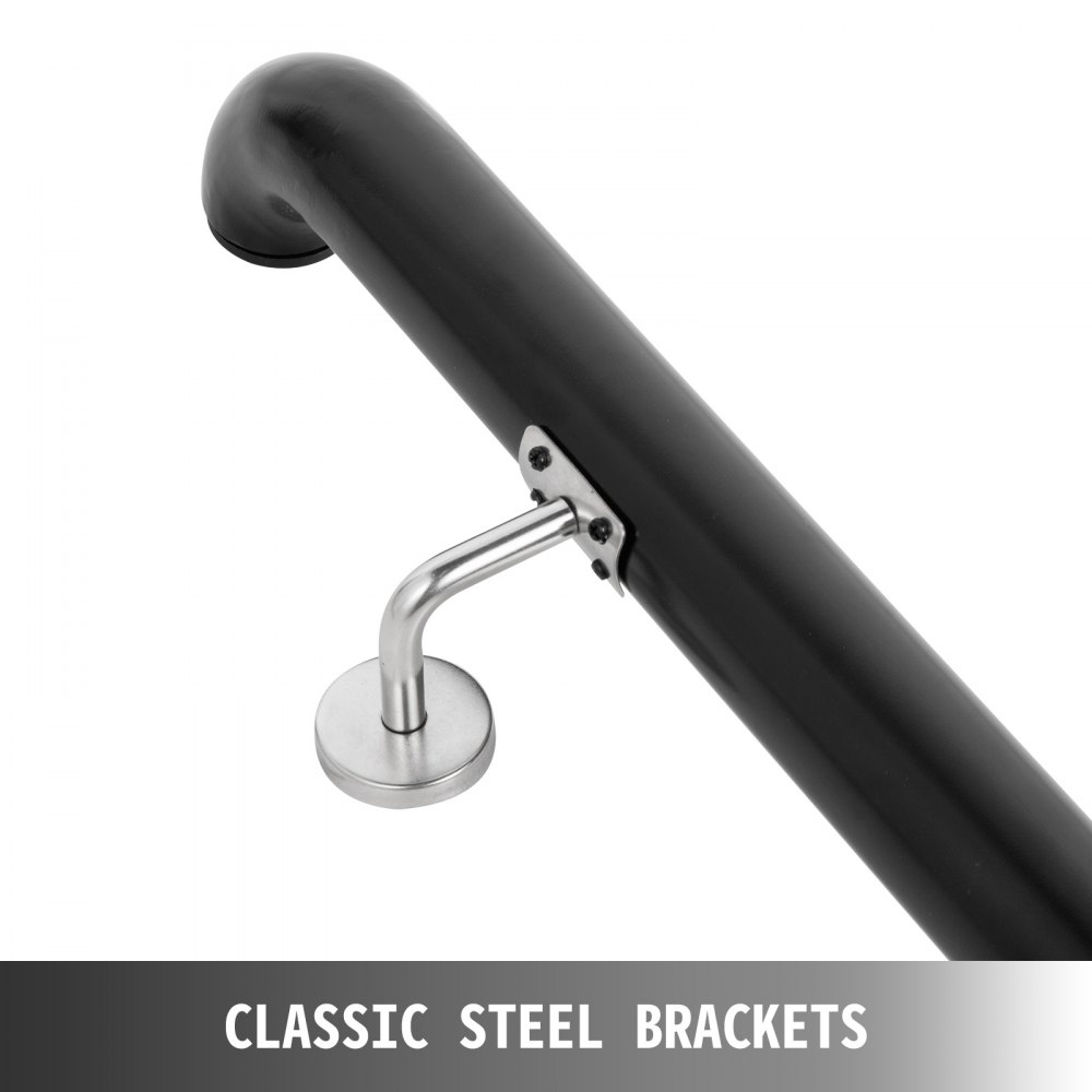 Pasamanos De Escaleras, Barandilla De Escalera De Aluminio Longitud De 91,4 Cm