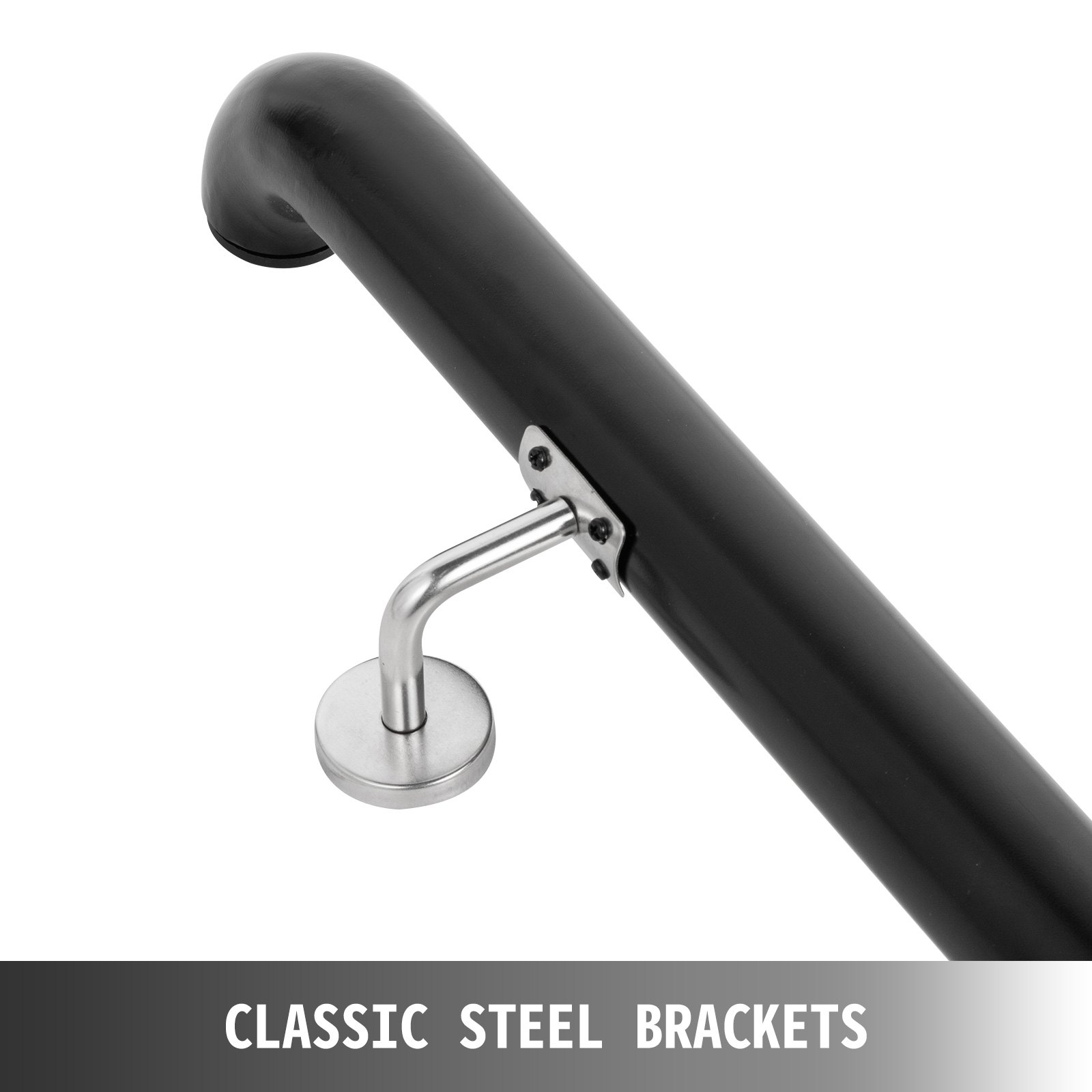 Pasamanos De Escaleras, Barandilla De Escalera De Aluminio Longitud De 91,4 Cm