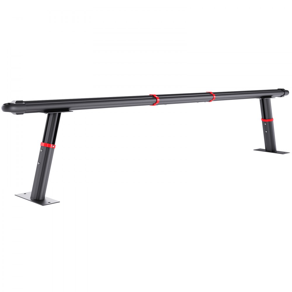 VEVOR Portaequipajes para Coche de Aluminio Barras Transversales Universales Carga de 362,9kg Portaequipajes para Camiones 1,8x0,36x0,2 m con Juego de Herramientas Longitud Ajustable 600-1600 mm Negro