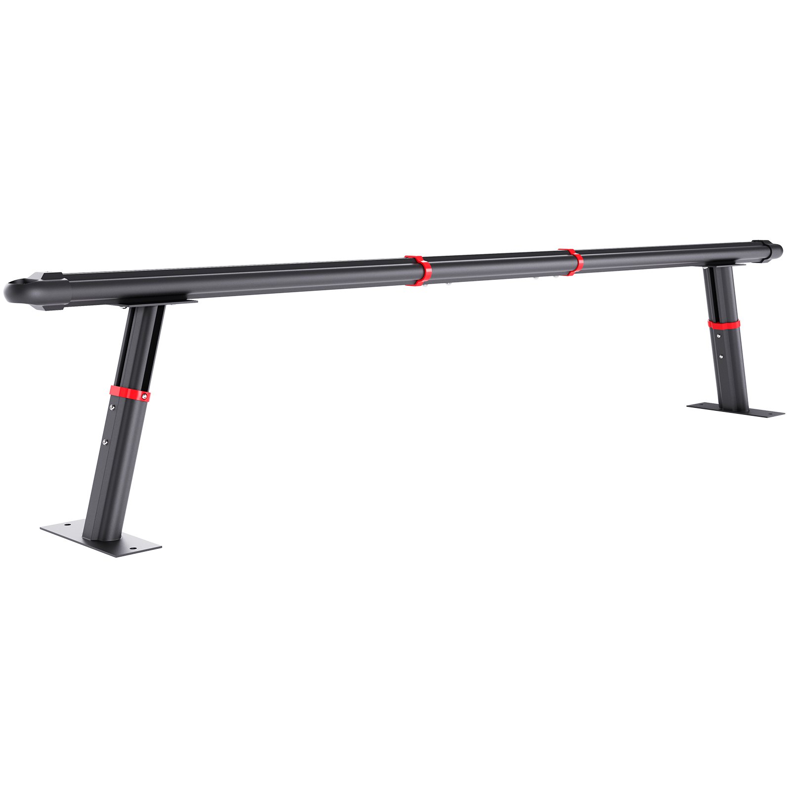 VEVOR Portaequipajes para Coche de Aluminio Barras Transversales Universales Carga de 362,9kg Portaequipajes para Camiones 1,8x0,36x0,2 m con Juego de Herramientas Longitud Ajustable 600-1600 mm Negro