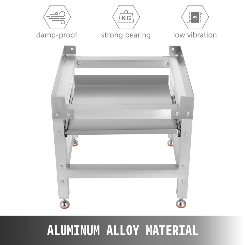 VEVOR Vevor Pedestal Para Lavadora Aluminio 150kg Soporte Elevador 124,6 X  61 X 34,3cm