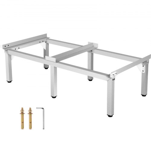 Vevor Pedestal Para Lavadora Aluminio 150kg Soporte Elevador 124,6 X 61 X 34,3cm