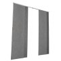 VEVOR Persianas de Panel Extensibles Ancho de 116-218 cm Paneles Recortables Alto de 243 cm Opacas Verticales para Puerta Corredera, Puerta de Patio, Separadores de Ambientes, Ventana, Gris Oscuro