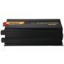 VEVOR Inverter, 6000 W, Modified Sine Wave Inverter DC 12 V to AC 230 V Car Converter with LCD Display, Remote Control, LED Indicators, EU Sockets, Inverter for Car, Motorhome, Truck, Boat, Travel, Camping
